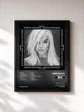 #noir Expectations di Bebe Rexha in stampa incorniciata, cornice nera, stampata e incorniciata in Francia