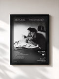 #noir The Stranger di Billy Joel in stampa incorniciata, cornice nera, stampata e incorniciata in Francia