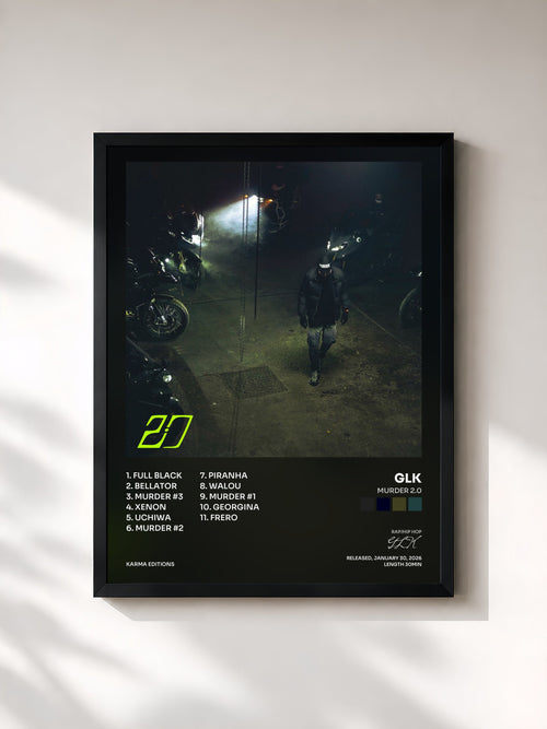 GLK · MURDER 2.0 — Framed art print
