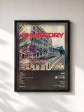 #noir Tableau de l'album HHHistory de IAM, cadre noir, imprimé et encadré en France