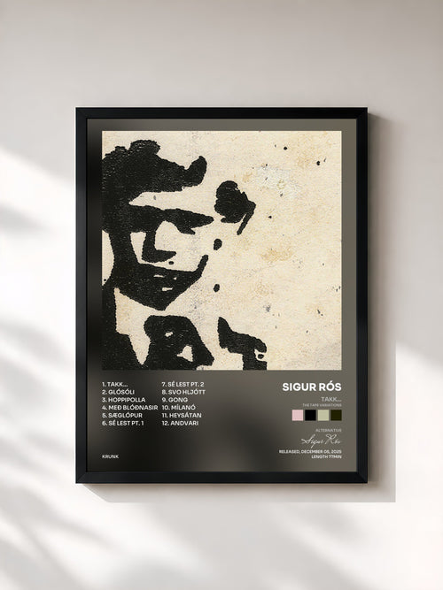 Sigur Rós · Takk... (The Tape Variations) — Framed art print