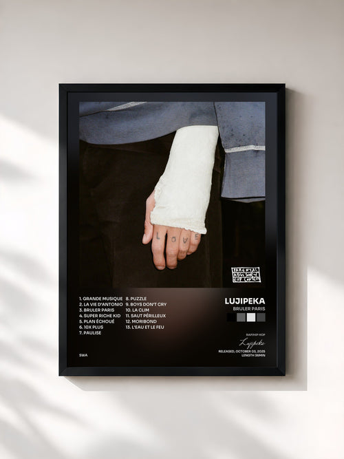 Lujipeka · BRULER PARIS — Stampa incorniciata