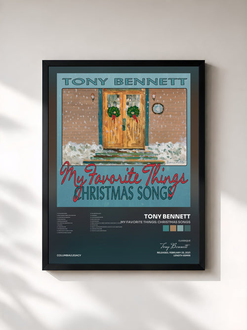Tony Bennett · My Favorite Things: Christmas Songs — Stampa incorniciata