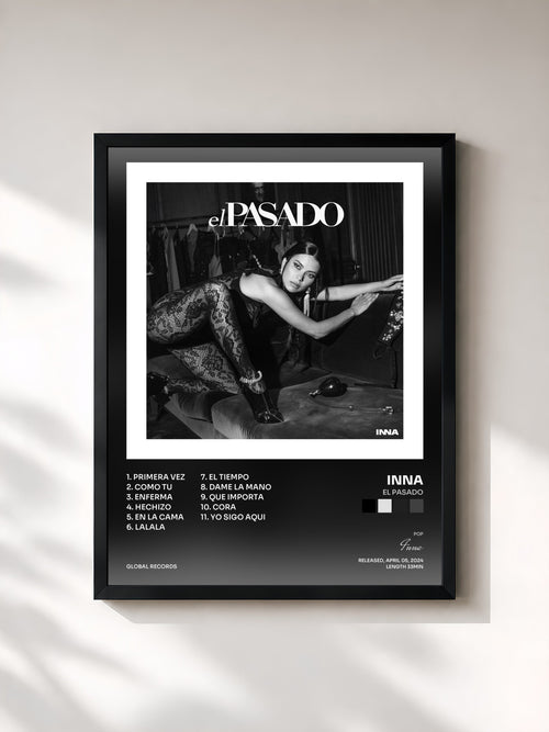 Inna · El Pasado — Affiche encadrée