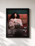 #noir Tableau de l'album Ella Mai de Ella Mai, cadre noir, imprimé et encadré en France