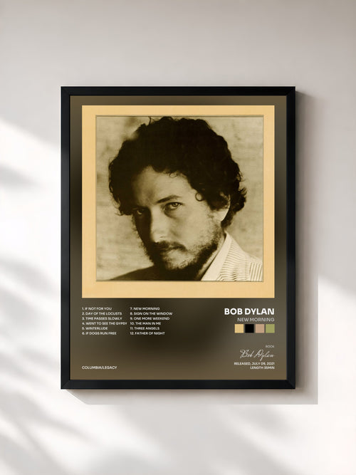 Bob Dylan · New Morning — Stampa incorniciata