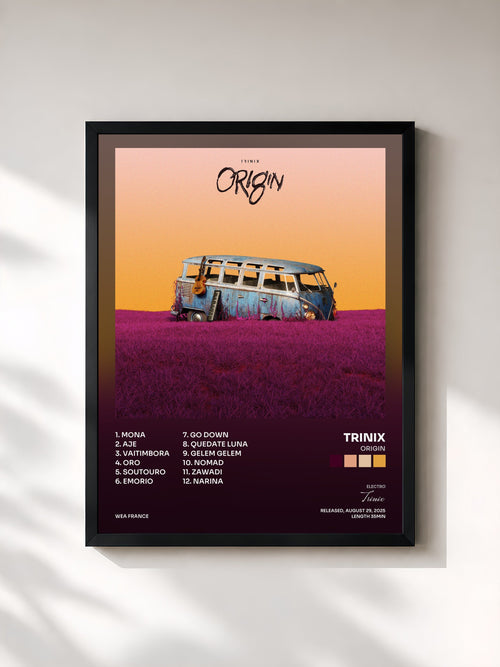Trinix · Origin — Stampa incorniciata