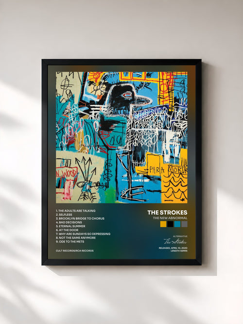 The Strokes · The New Abnormal — Lámina enmarcada