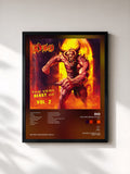 #noir The Very Beast Of Dio (Vol. 2) de Dio en lámina enmarcada, marco negro, impresa y enmarcada en Francia