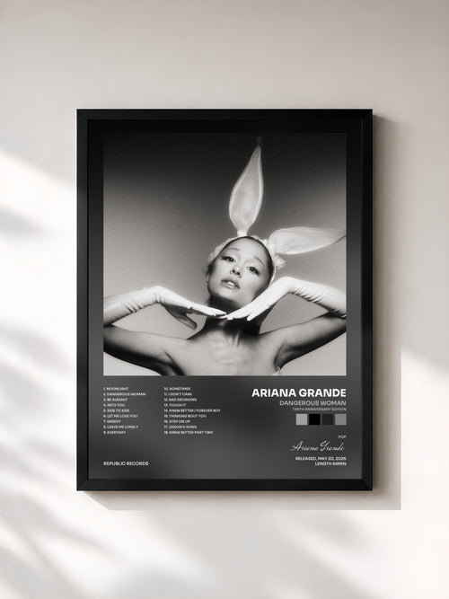 Ariana Grande · Dangerous Woman (Tenth Anniversary Edition) — Stampa incorniciata