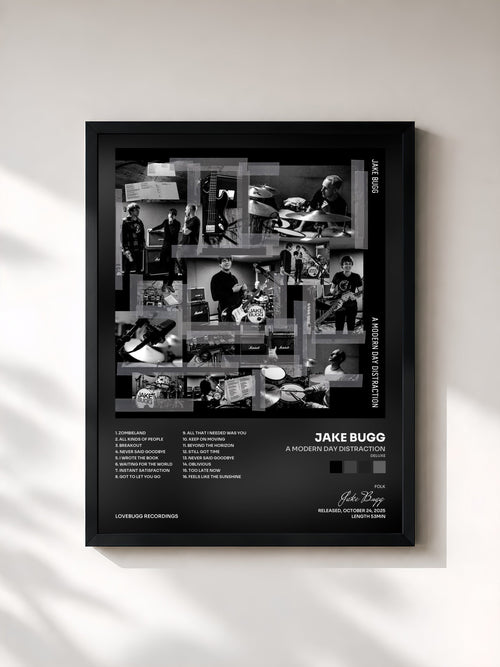 Jake Bugg · A Modern Day Distraction (Deluxe) — Stampa incorniciata