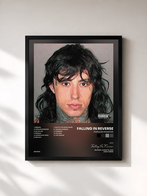 Falling In Reverse · Popular Monster — Affiche encadrée