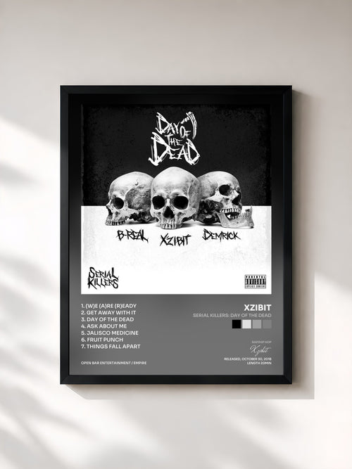 Xzibit · Serial Killers: Day of the Dead — Stampa incorniciata
