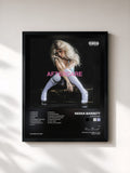 #noir AFTERCARE di Nessa Barrett in stampa incorniciata, cornice nera, stampata e incorniciata in Francia