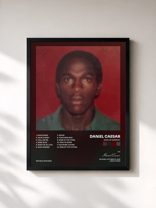 Daniel Caesar · Son Of Spergy — Gerahmter Kunstdruck